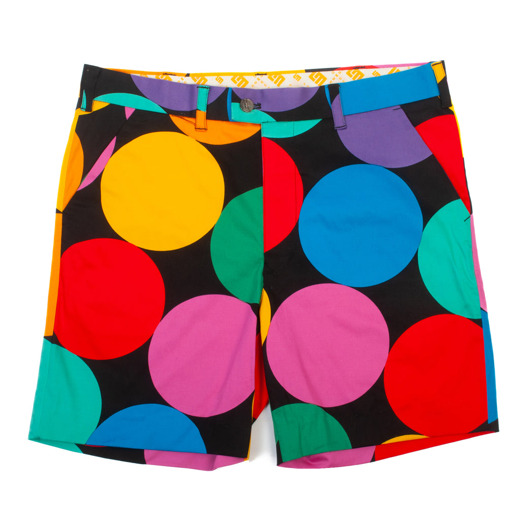 Loudmouth Golf Bold Circle Print Shorts