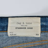 Rag & Bone Mile End Blue Fit2 Distressed Jeans