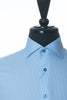 Emanuel Berg NWT Blue Striped Modern Fit Byron Shirt