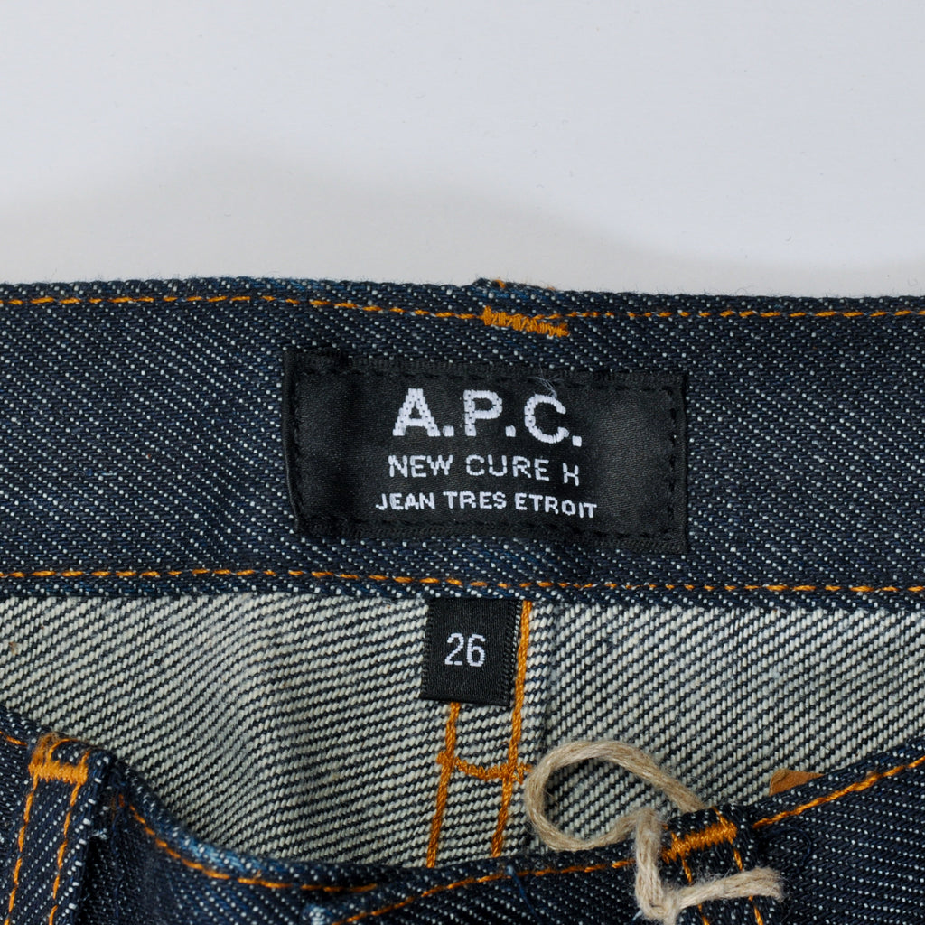 A.P.C. Blue New Cure H Jeans