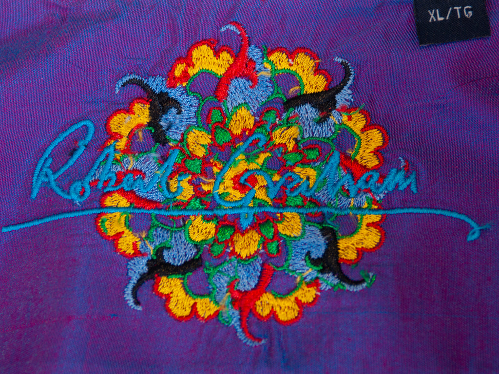 Robert Graham Blue Pattern Stripe Shirt