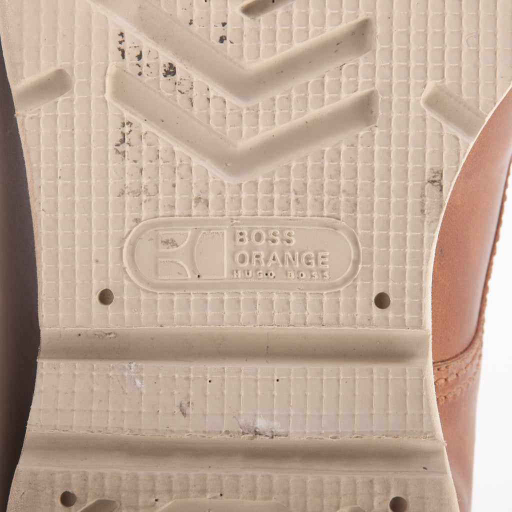 Hugo Boss Light Brown Leather Boots