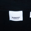 Burberry Black Icon Stripe Detail Cotton Full Zip Hoodie