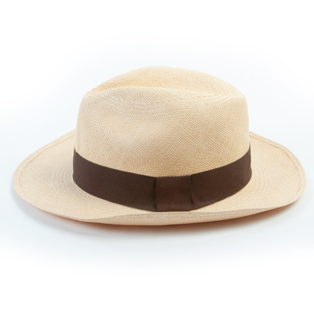 Montechristi Fine Straw Handwoven Continental Panama Hat