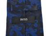 Hugo Boss Navy on Black Paisley Tie
