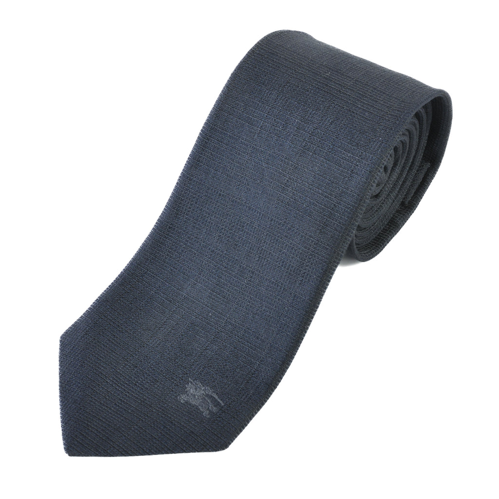 Burberry Slate Grey Silk Tie