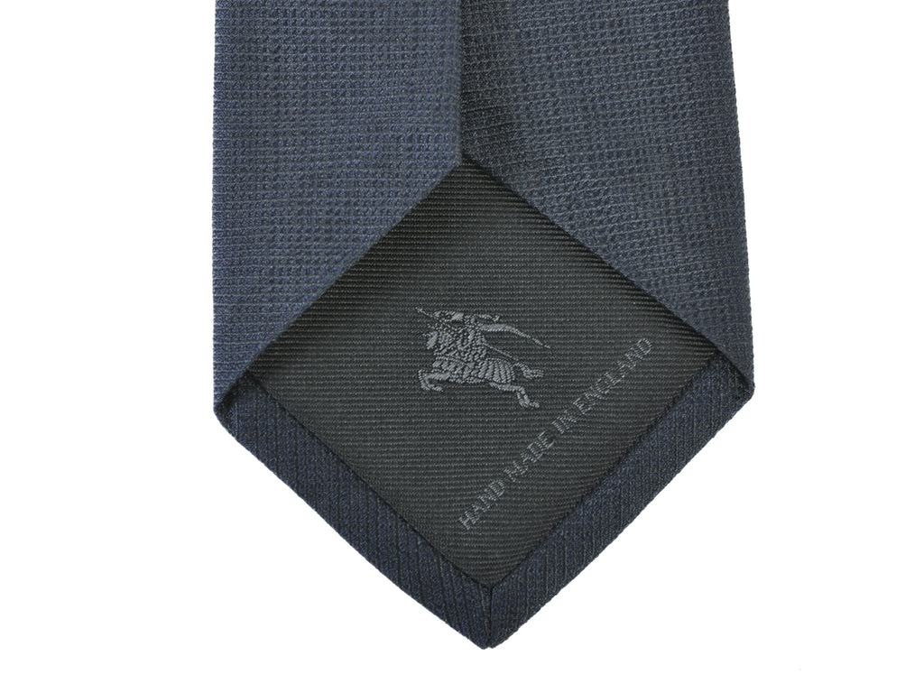 Burberry Slate Grey Silk Tie