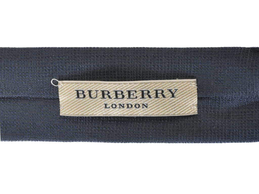 Burberry Slate Grey Silk Tie