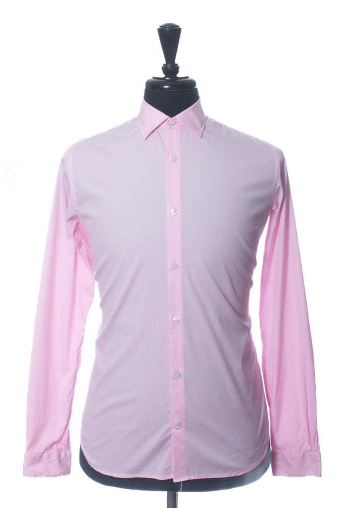 Patrick Assaraf Pink Performance Dress Shirt