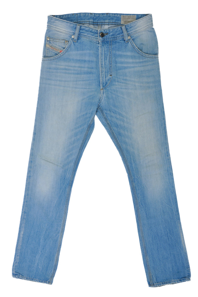 Diesel Krooley Slim Carrot Jeans at Luxmrkt Mens Luxury Consignment Edmonton luxmrkt.ca luxmrkt.com