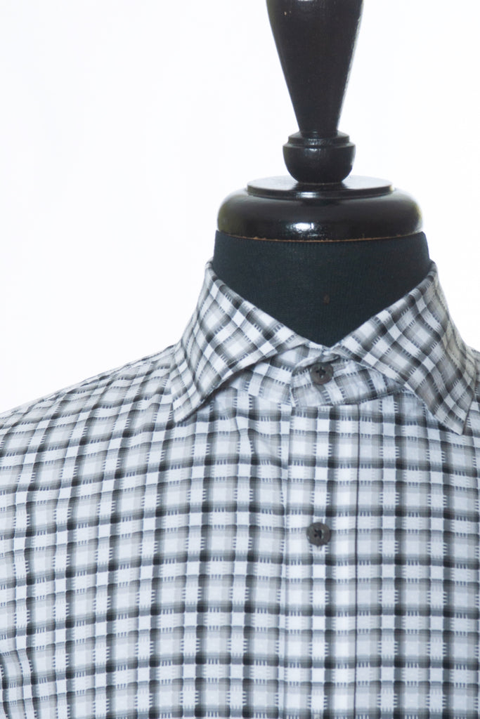 Robert Graham Black Check Tailored Fit Shirt