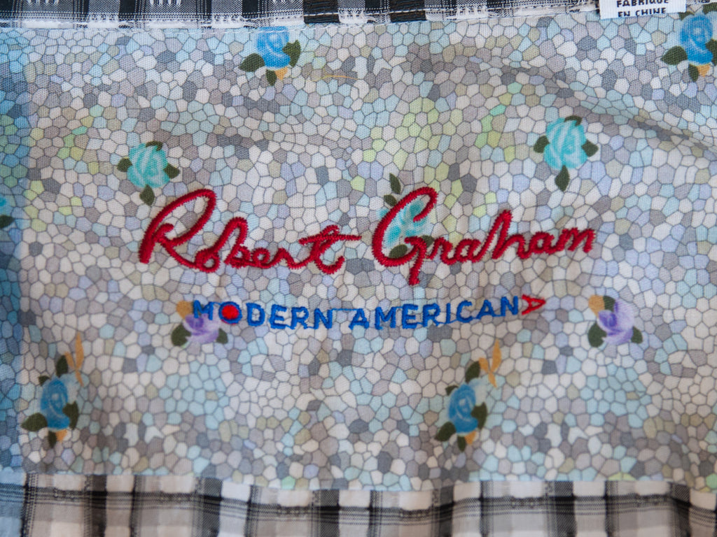 Robert Graham Black Check Tailored Fit Shirt