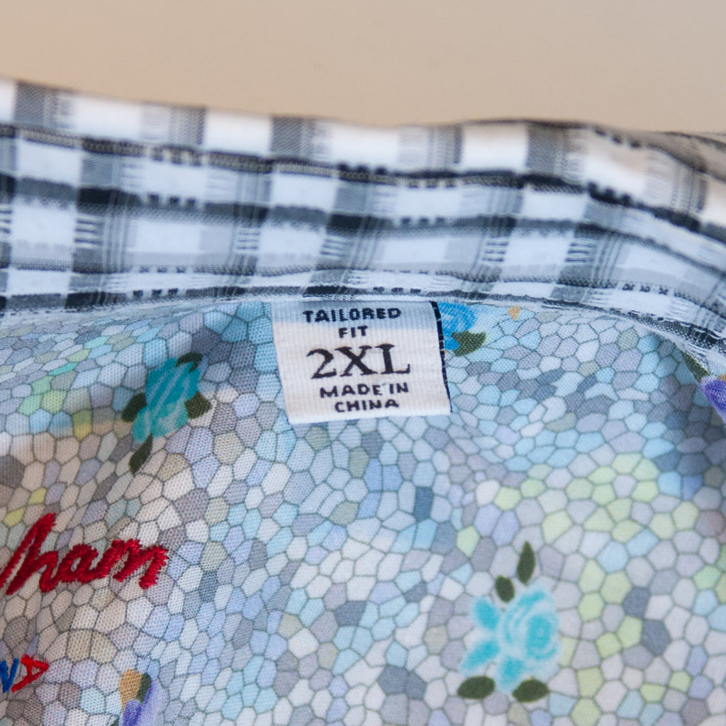 Robert Graham Black Check Tailored Fit Shirt