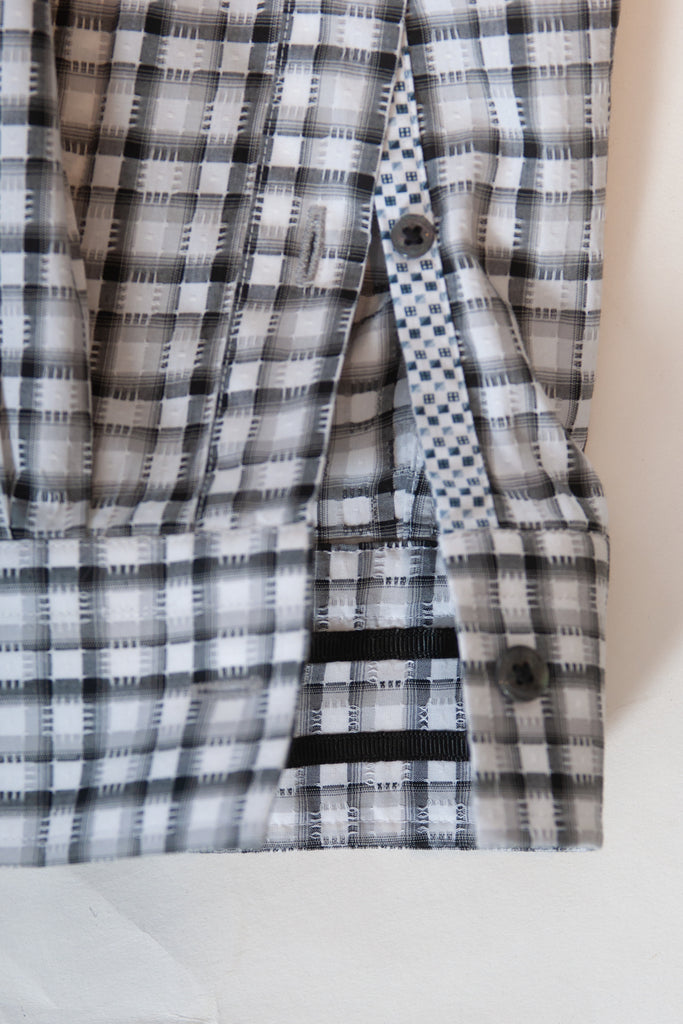 Robert Graham Black Check Tailored Fit Shirt