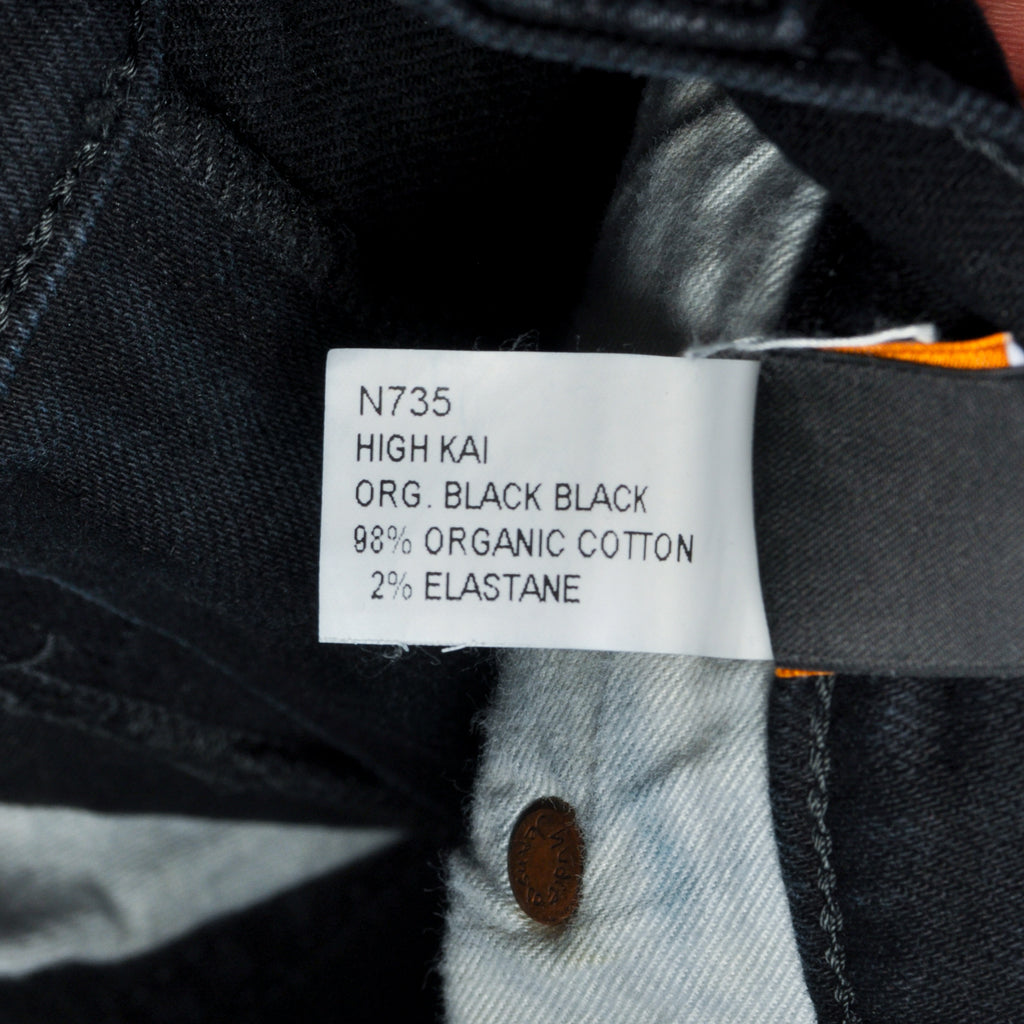 Nudie Black High Kai Jeans