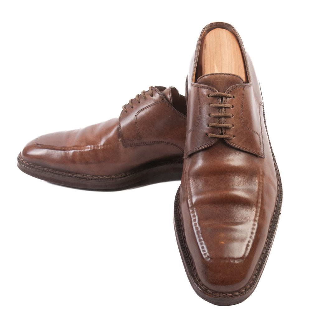 Sutor Mantellassi Brown Derby Shoes