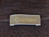 Cruciani Brown Garment Dyed Sweater Vest