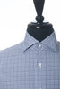 Isaia Brown Check Cotton Dress Shirt