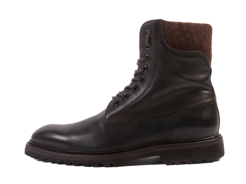 Di Bianco Brown Leather Comfort Flex Boots