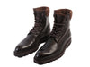 Di Bianco Brown Leather Comfort Flex Boots