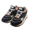 Run Of Navy Bodrum White Combo Suede Paris M Runners