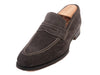 Di Bianco Brown Suede Penny Loafers