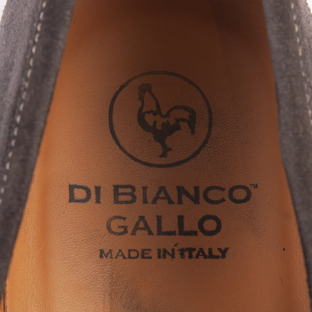 Di Bianco Brown Suede Penny Loafers