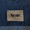 Acne Garment Washed Blue Ryan Overshirt Jacket