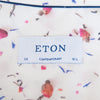 Eton Rose Print Contemporary Fit Signature Twill Shirt