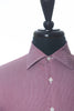 Canali 1934 Dusty Red Microcheck Shirt