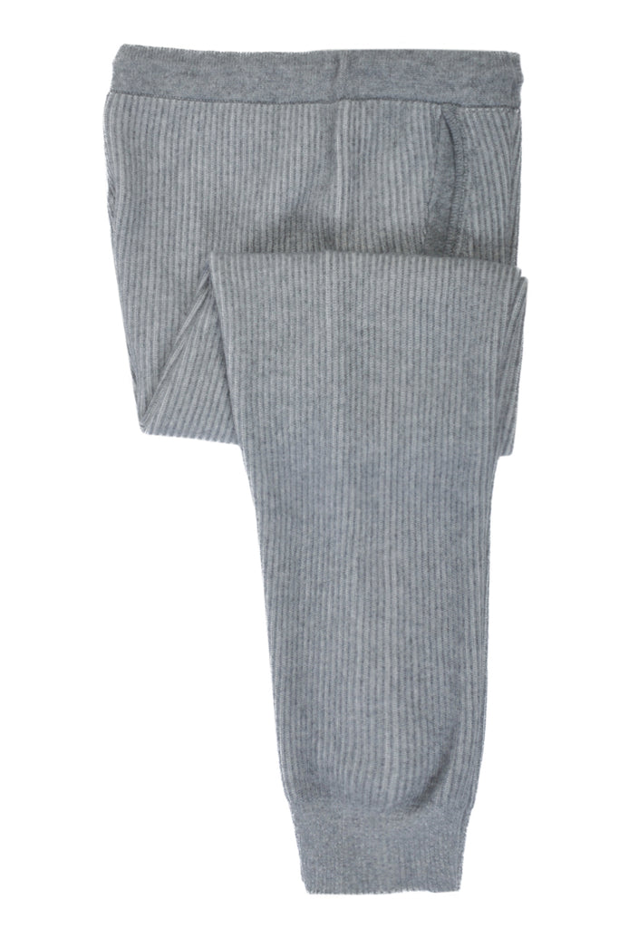Eleventy Platinum Grey Cashmere Joggers