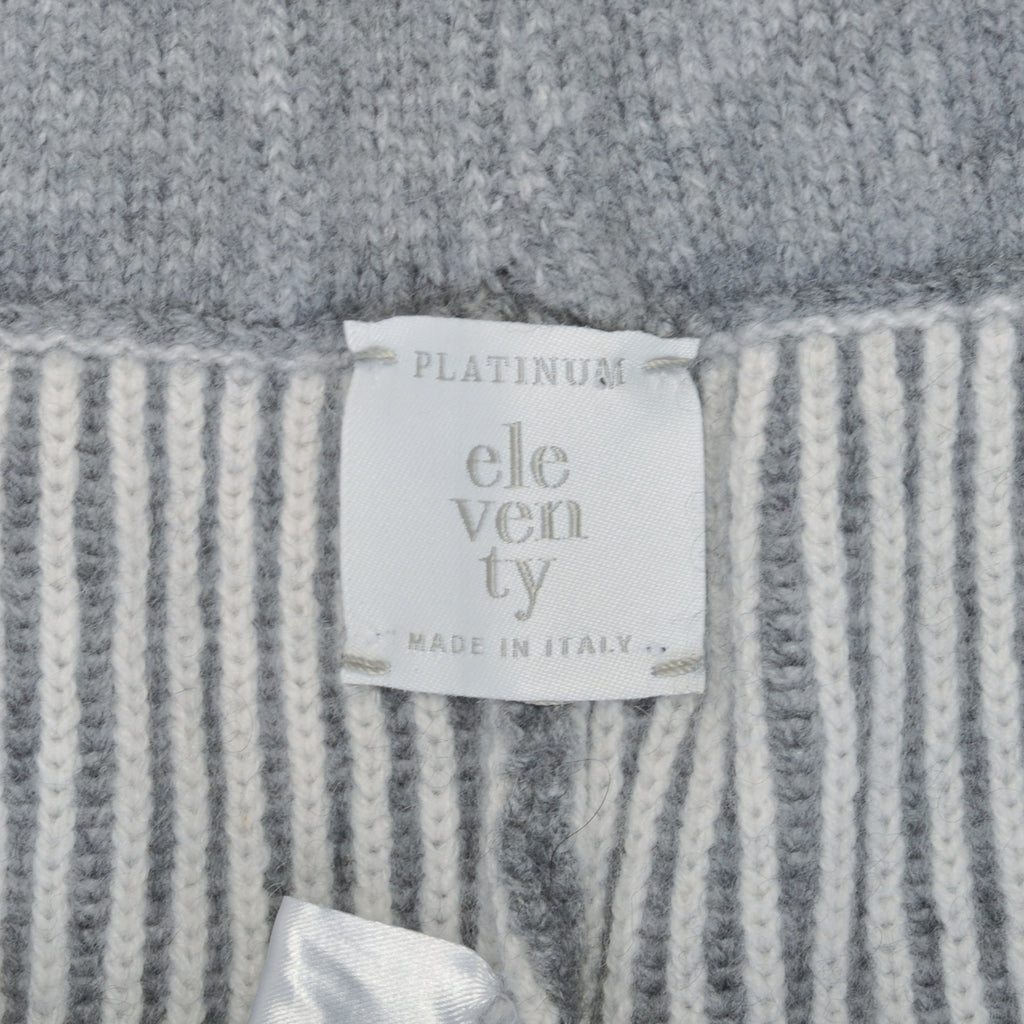 Eleventy Platinum Grey Cashmere Joggers