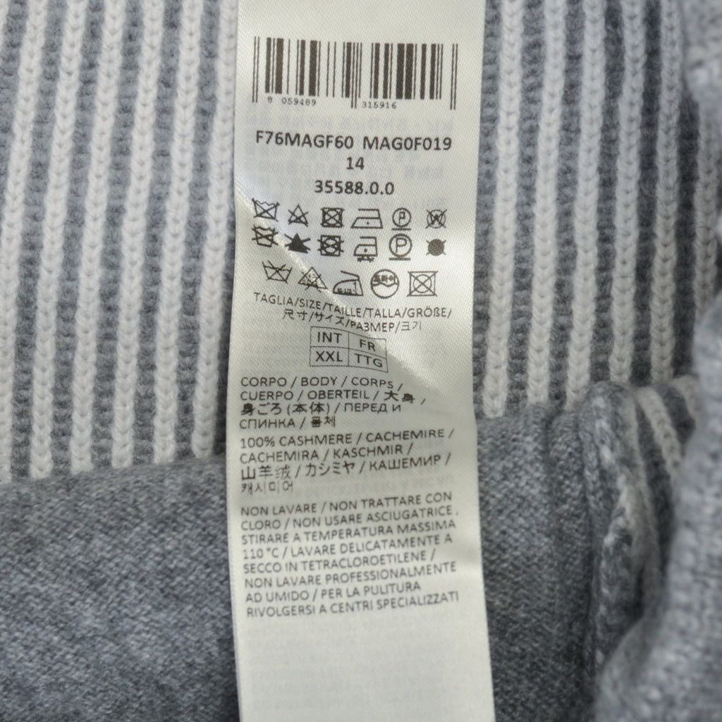 Eleventy Platinum Grey Cashmere Joggers