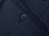 Luigi Bianchi Sartoria Navy Blue Twill Pants