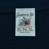 S.N.S. Herning Navy Blue Ribbed Full Zip Cardigan