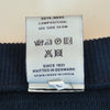 S.N.S. Herning Navy Blue Ribbed Full Zip Cardigan