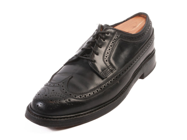 Florsheim Imperial Vintage Black Wingtip Shoes