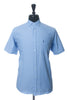 C.P. Company Blue Oxford Short Sleeve Shirt