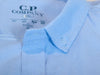 C.P. Company Blue Oxford Short Sleeve Shirt