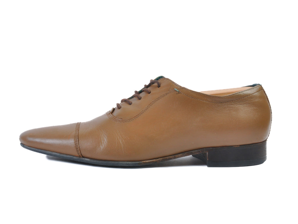 Ted Baker Brown Karney Cap Toe Oxfords