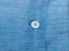Glanshirt Blue Slub Weave Linen Blend Shirt