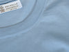 Brunello Cucinelli Light Blue Cotton Crew Neck Sweater
