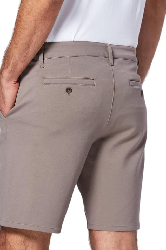 Paige NWT Dark Taupe Transcend Knit Shorts