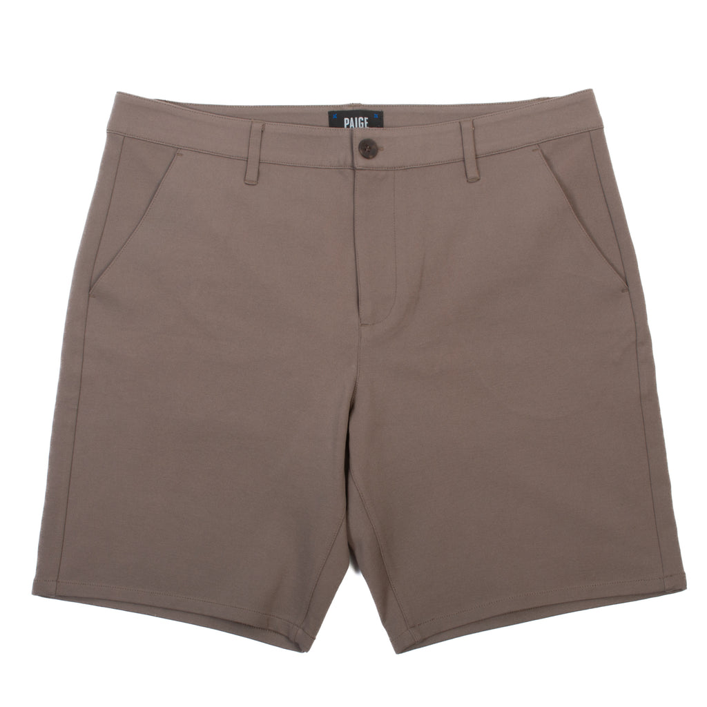 Paige NWT Dark Taupe Transcend Knit Shorts
