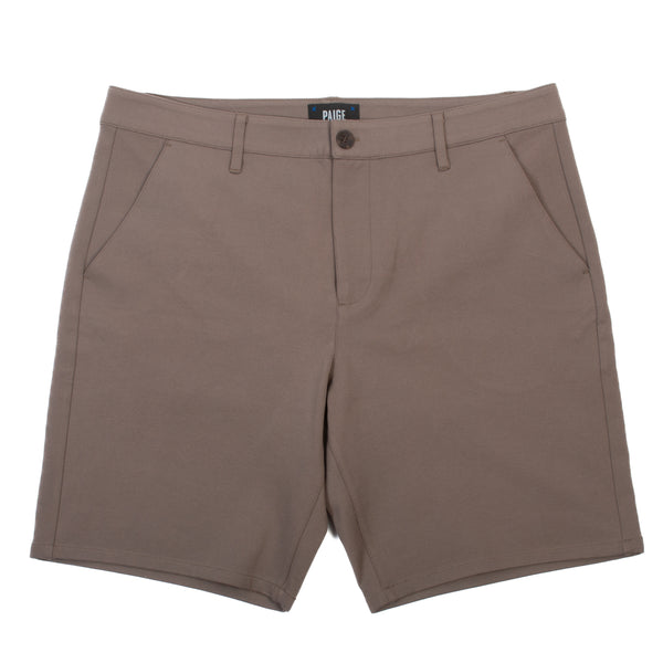 Paige NWT Dark Taupe Transcend Knit Shorts