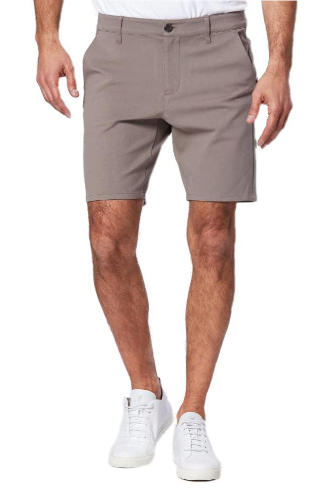 Paige NWT Dark Taupe Transcend Knit Shorts