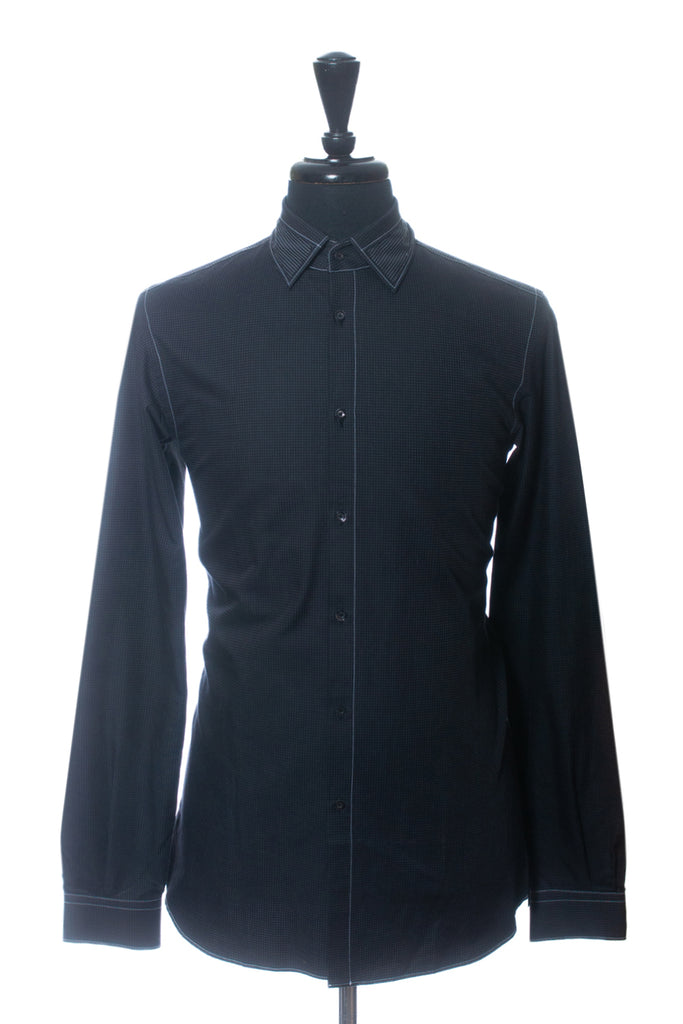 Diesel Black Gold NWT Black Dotted Scokky Shirt