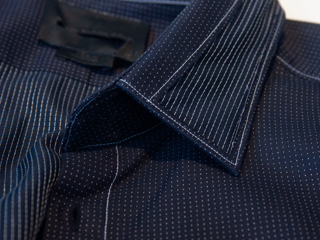 Diesel Black Gold NWT Black Dotted Scokky Shirt