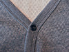 Wings + Horns Research Grey Cotton Cardigan