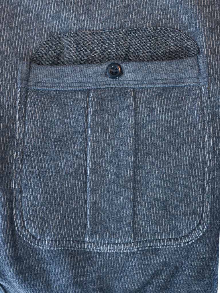 Wings + Horns Research Grey Cotton Cardigan